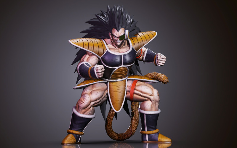 Raditz Modèle 3D .c4d .max .obj .3ds .fbx .stl .blend