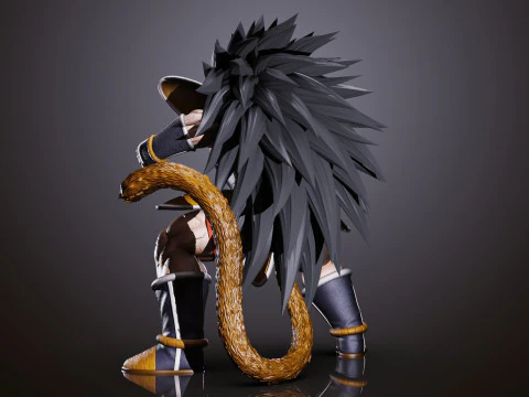 Raditz 3D Model