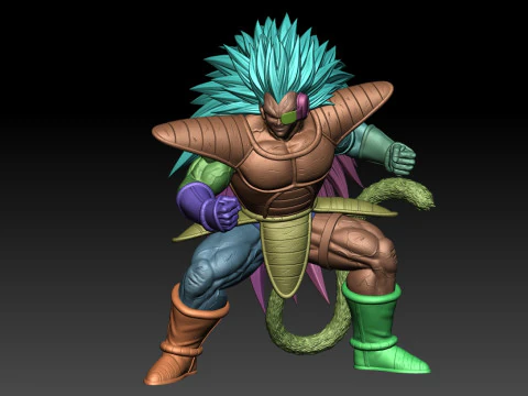 Raditz 3D Model