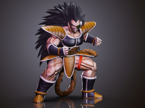 Raditz Modèle 3D