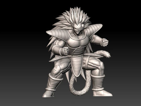 Raditz 3D Model