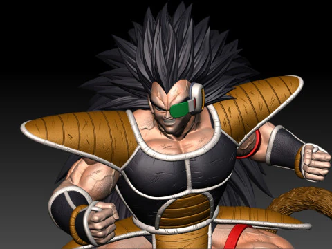 Raditz 3D Model