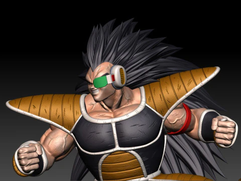 Raditz 3D Model