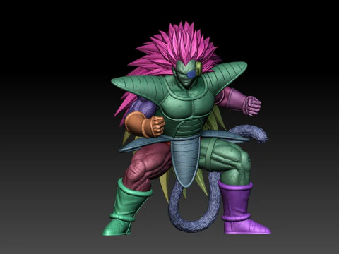 Raditz 3D Model