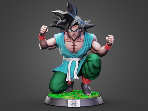 Goku Model 3D
