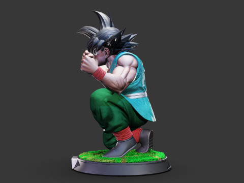 Goku 3D Model