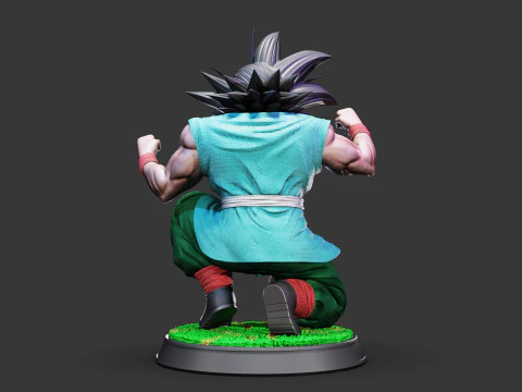 Goku 3D Model