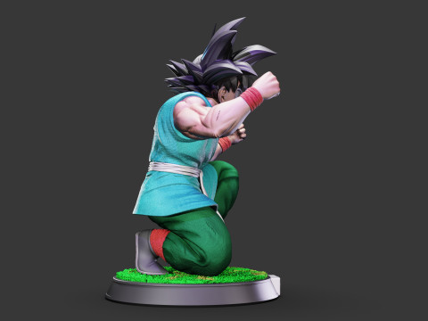 Goku 3D Model
