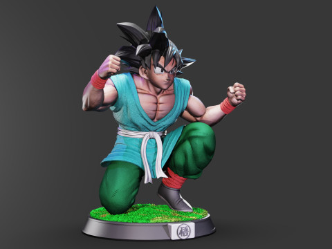 Goku 3D Model