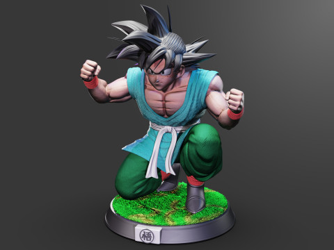 Goku 3D Model