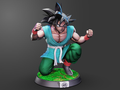 Goku 3D Model