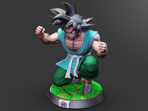 Goku 3D Model