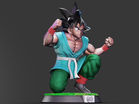 Goku 3D Model