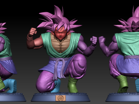 Goku 3D Model