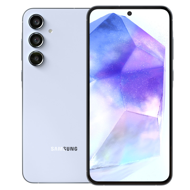Samsung Galaxy A55 3D 모델 .c4d .max .obj .3ds .fbx .stl .blend 
