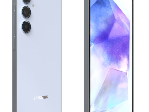 Samsung Galaxy A55 3D 모델