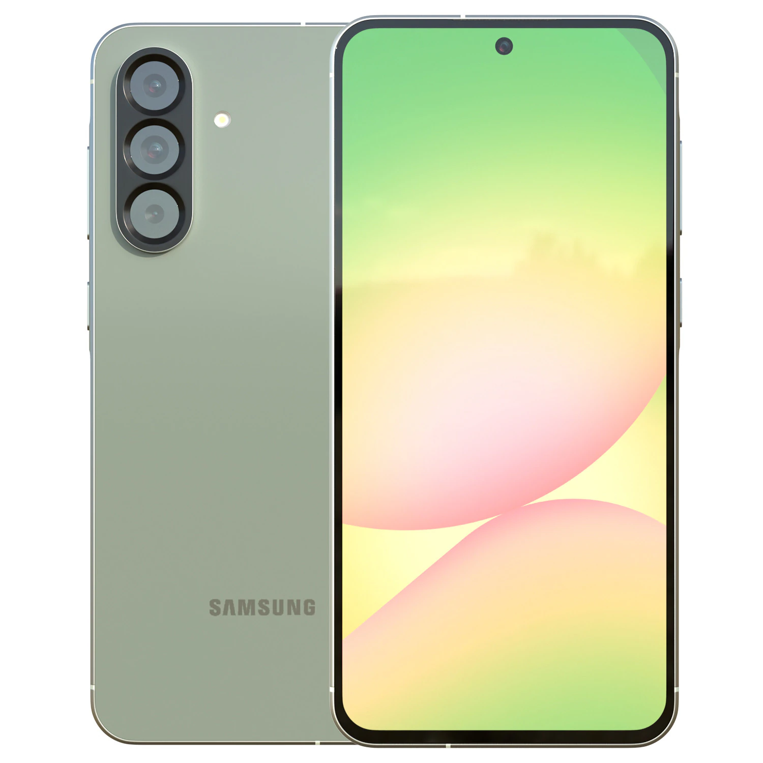 Samsung Galaxy A56 5G 3D Model .c4d .max .obj .3ds .fbx .stl .blend