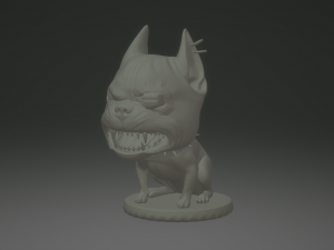THE DOG FROM CYBERPUNK 2077 3Dプリントモデル