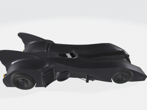 Batman mobile 1989 3D Model