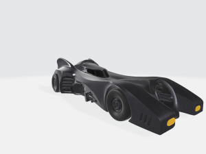 Batman mobile 1989 3D Model