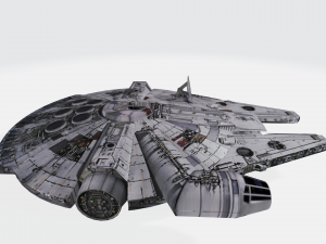 Star wars Millennium Falcon  3D Model