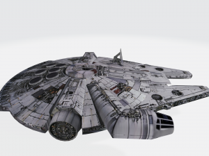 Star wars Millennium Falcon 3D Model