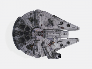 Star wars Millennium Falcon 3D मॉडल