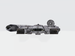 Star wars Millennium Falcon 3D मॉडल