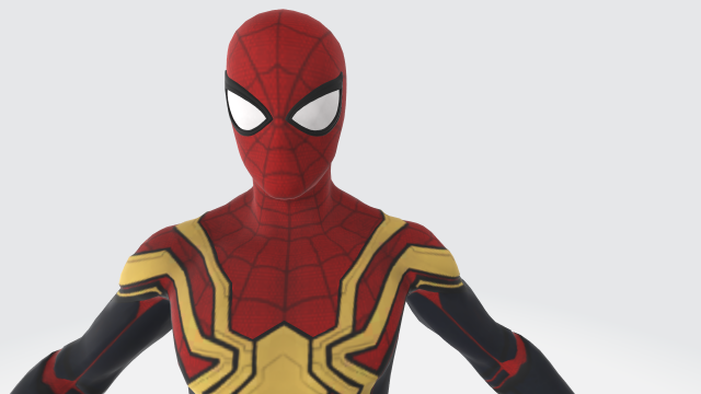 Spiderman Far From Home 2019 Rigged 3D Model .c4d .max .obj .3ds .fbx .stl .blend 