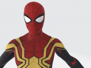 Spiderman Far From Home 2019 Rigged 3D Model