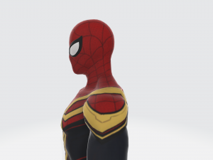 Spiderman Far From Home 2019 Rigged 3D Model