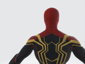 Spiderman Far From Home 2019 Rigged 3D Model