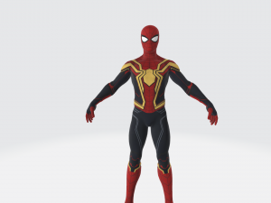 Spiderman Far From Home 2019 Rigged 3D Model