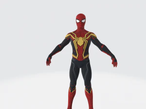 Spiderman Far From Home 2019 Rigged 3D Model