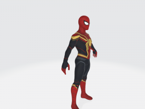 Spiderman Far From Home 2019 Rigged 3D Model