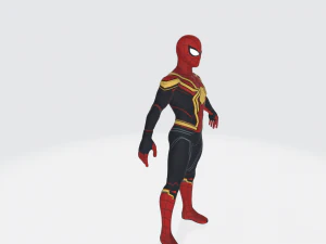 Spiderman Far From Home 2019 Rigged 3D Model