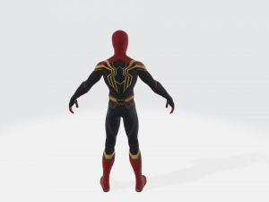 Spiderman Far From Home 2019 Rigged 3D Model