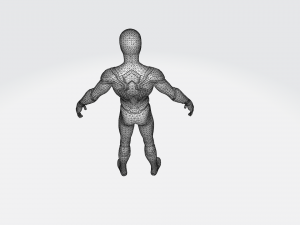 Spiderman Far From Home 2019 Rigged 3D Model