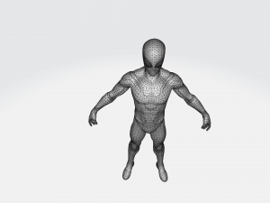Spiderman Far From Home 2019 Rigged 3D Model