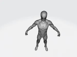 Spiderman Far From Home 2019 Rigged 3D Model