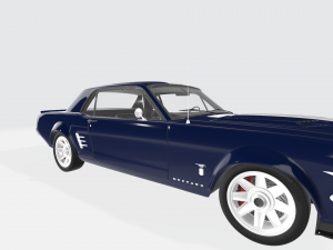 Fo rd Mustang Shelby GT350 3D 모델