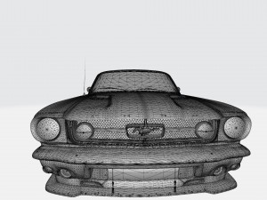 Fo rd Mustang Shelby GT350 3D 모델