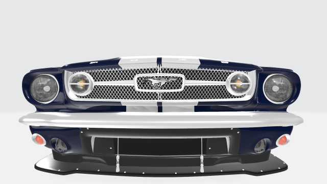 Fo rd Mustang Shelby GT350 3D 모델 .c4d .max .obj .3ds .fbx .stl .blend 