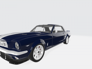 Fo rd Mustang Shelby GT350 3D 모델