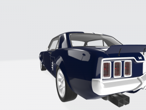 Fo rd Mustang Shelby GT350 3D 모델
