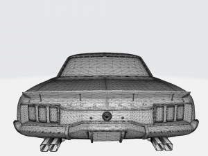 Fo rd Mustang Shelby GT350 3D 모델