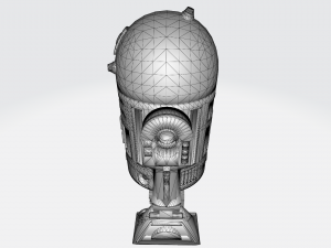 R2-D2 Starwars Modello 3D