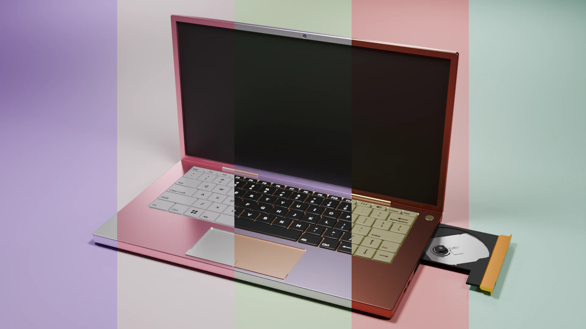 LX Laptop 3D Model .c4d .max .obj .3ds .fbx .stl .blend