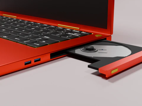 LX Laptop 3D Model