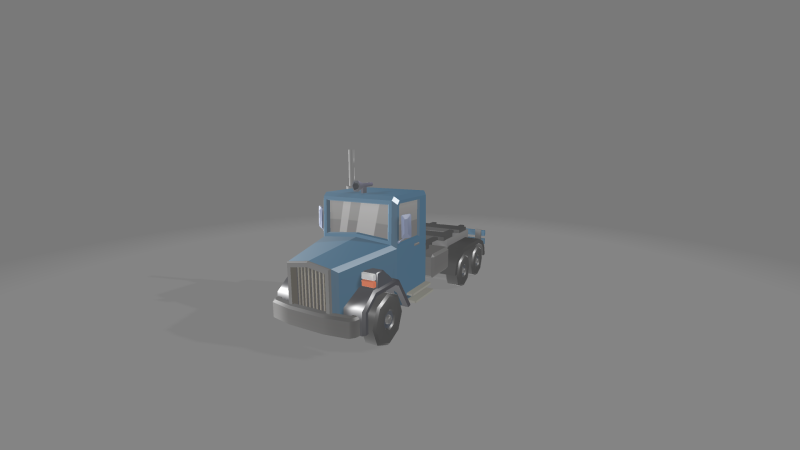 LowPoly cartoon cars 3D Model .c4d .max .obj .3ds .fbx .stl .blend 